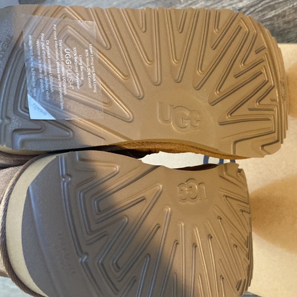 UGG Boots Girls UGG K Neumel II Graphic Boots Kids Size 6 Chestnut Tan Winter - Picture 5 of 10